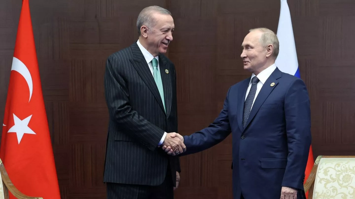 Erdoğan Putin ile görüştü