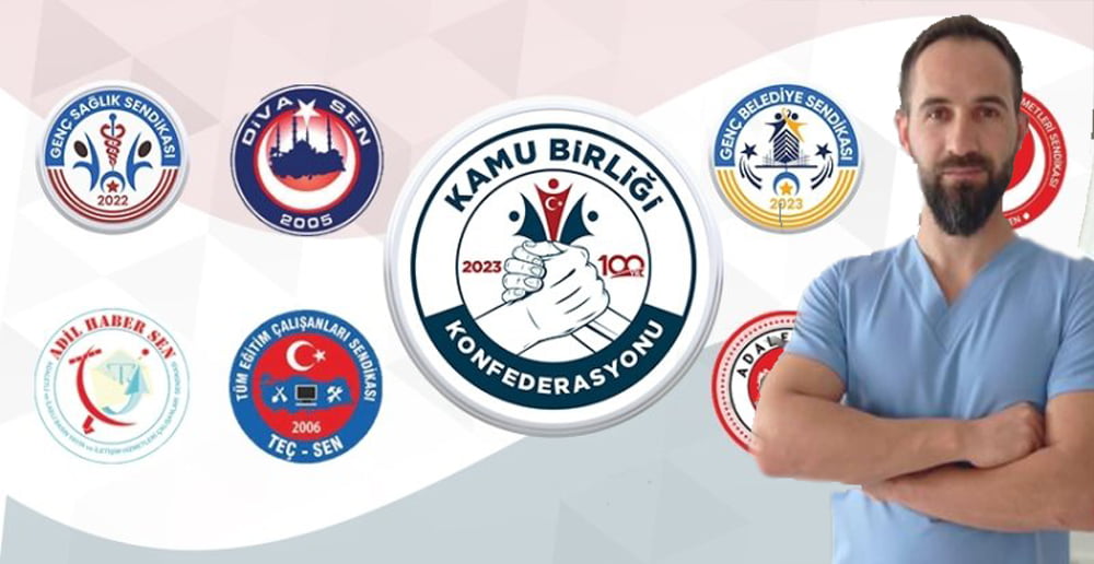 Genç Sağlık Sendikası Başkanı Kamu Birliği Konfederasyonu’na Bingöl Temsilcisi Oldu