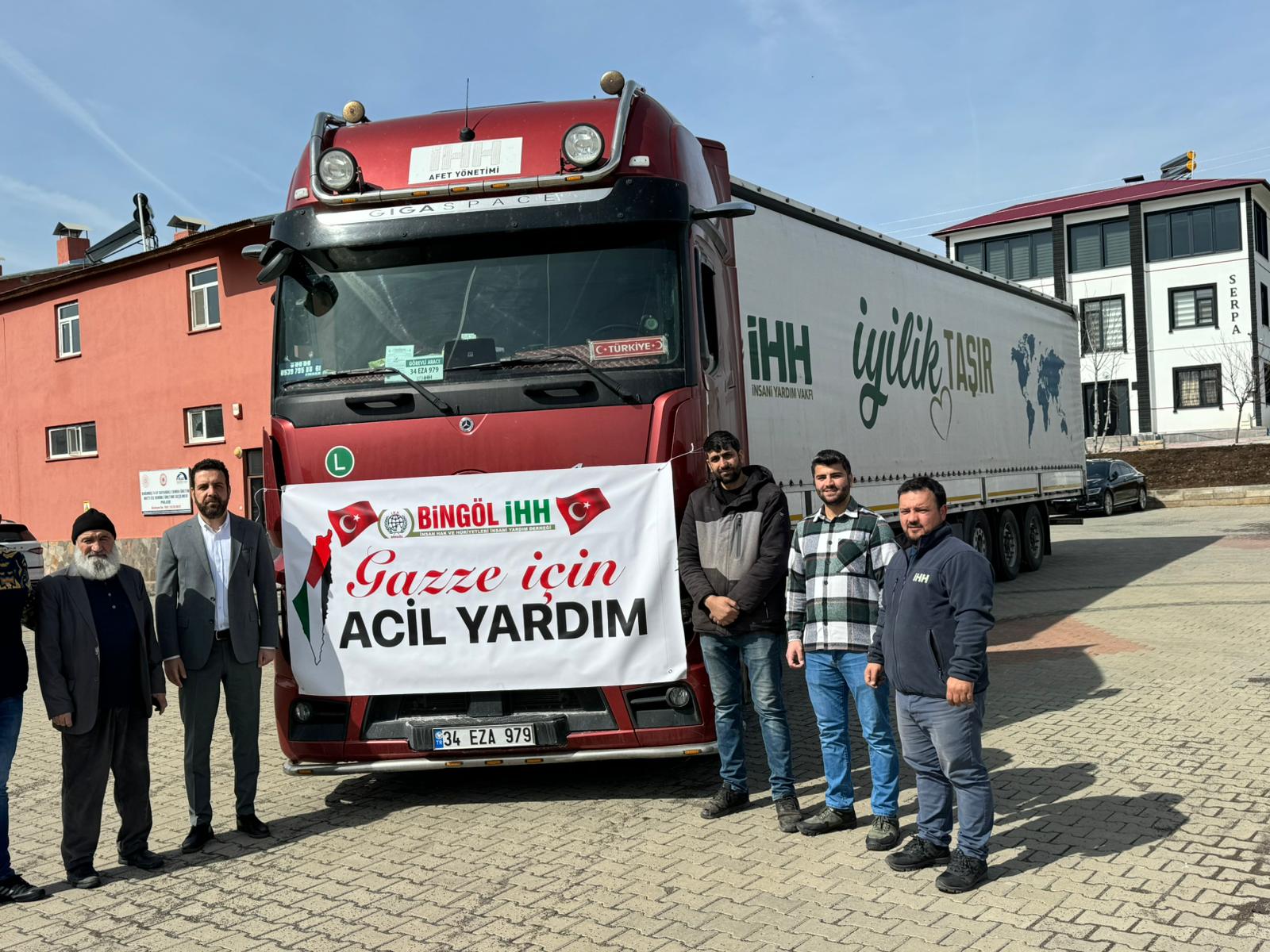 Bingöl İHH’tan Gazze’ye 75 Ton Yardım ve 10 Milyon TL Nakdi Destek!