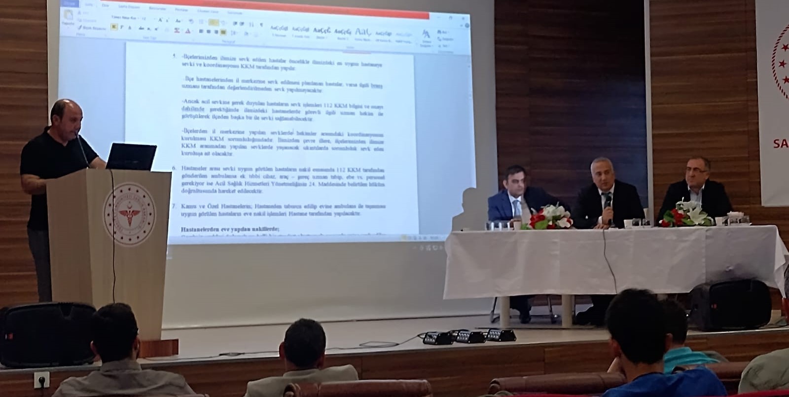 Bingöl’de Acil Sağlık Hizmetlerinde İşbirliği ve Verimlilik Toplantısı Gerçekleşti