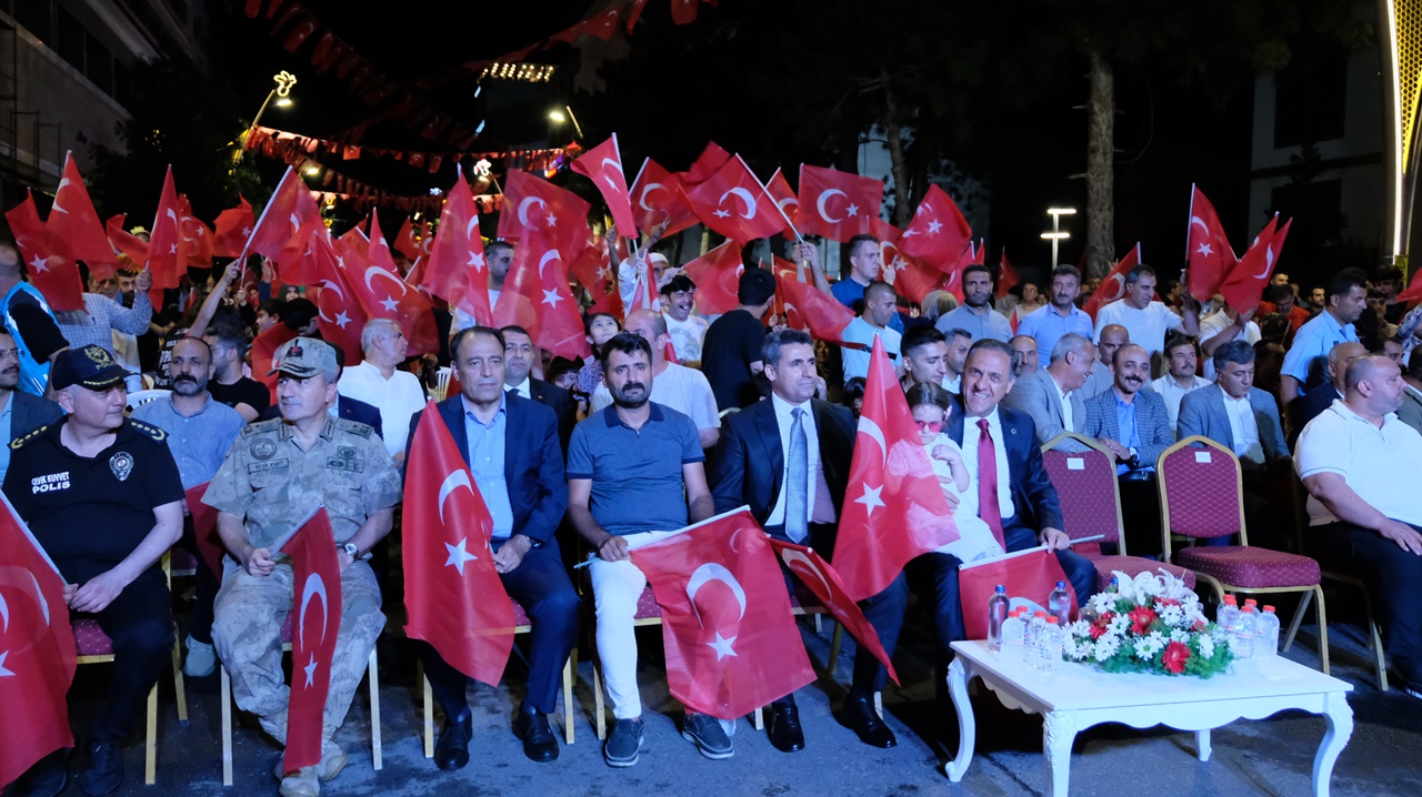Bingöl’de 15 Temmuz Demokrasi ve Milli Birlik Günü etkinlikleri