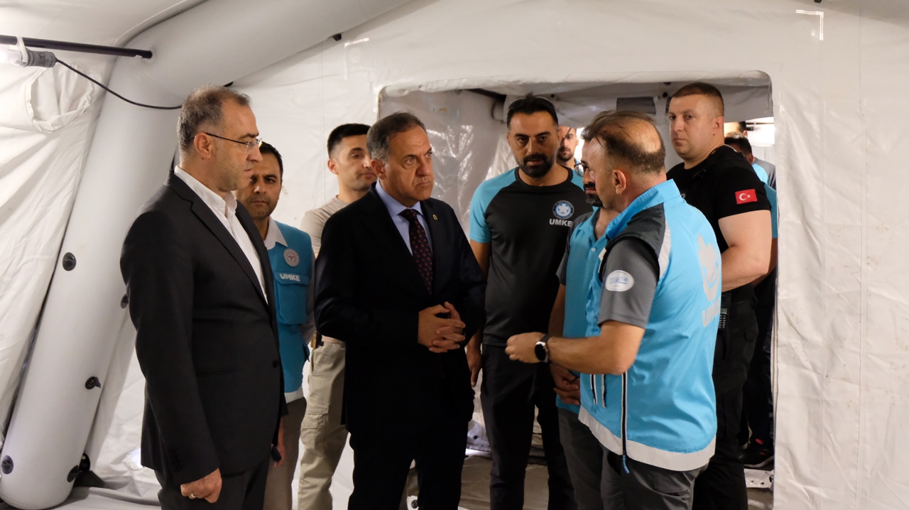 Bingöl’de UMKE Lojistik Merkezi Kuruldu: Depreme Tam Hazırız!