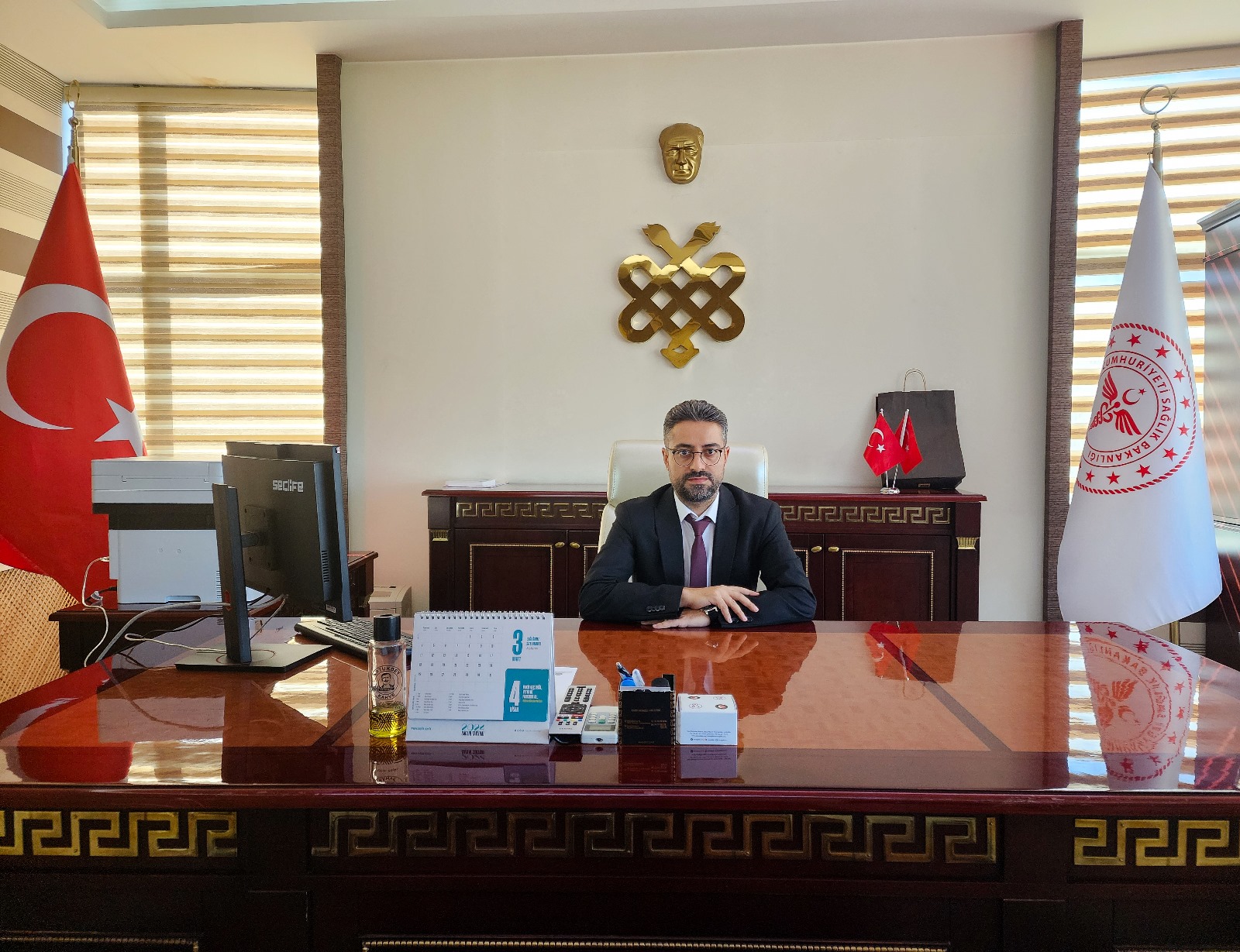 Uzm. Dr. Samet Tatlı, Bingöl İl Sağlık Müdürü Olarak Görevine Başladı