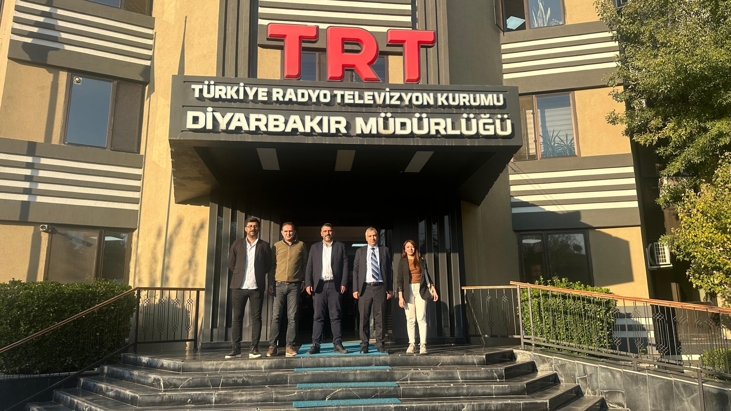Güneydoğu Gazeteciler Cemiyeti’nden TRT Diyarbakır Bölge Müdürlüğü’ne Ziyaret