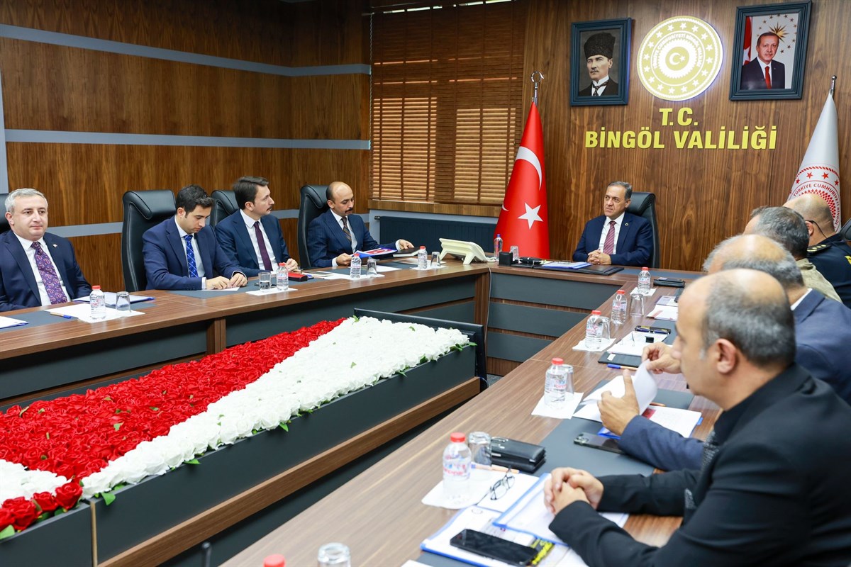 Bingöl’de İl Güvenlik ve Asayiş Toplantısı Yapıldı