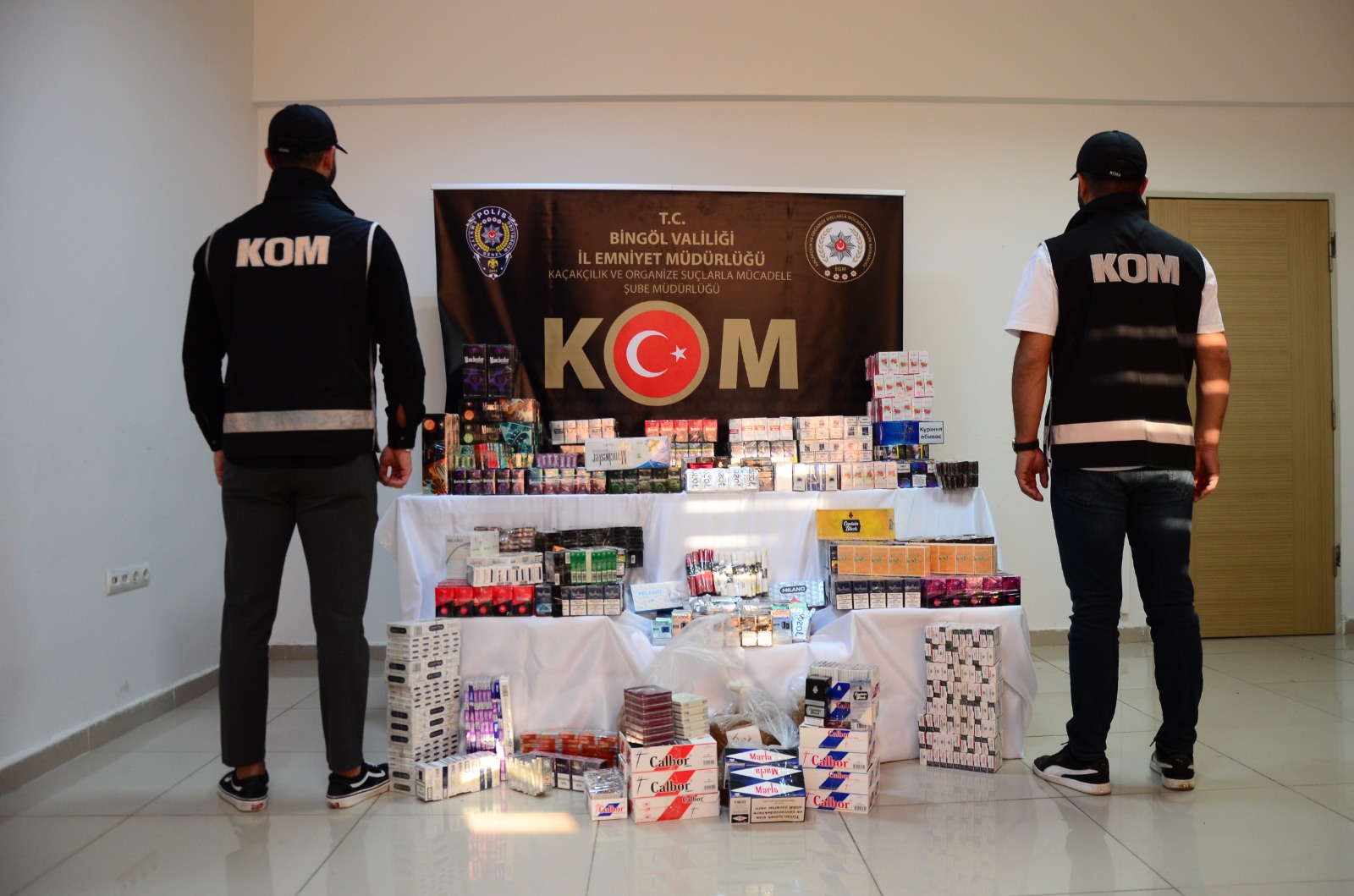 Bingöl’de Kaçak Sigara ve Tütün Operasyonu: 1 Şüpheli Hakkında Adli İşlem Başlatıldı