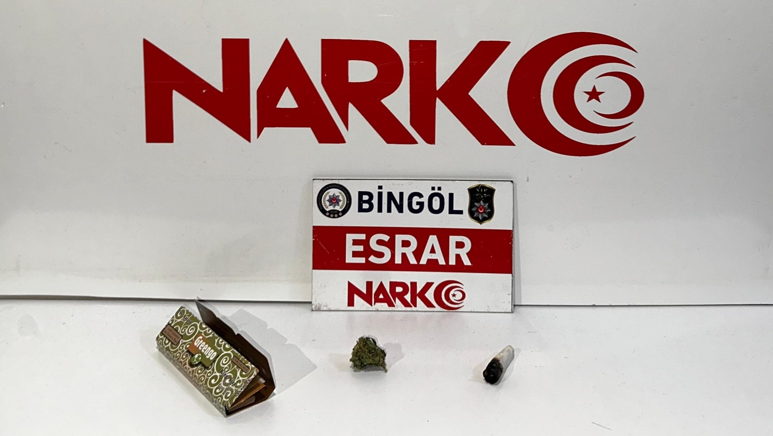 Bingöl’de  2 Kilo 664 Gram Esrar Ele Geçirildi 