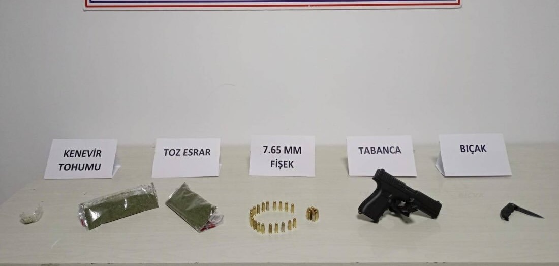 Bingöl’de Uyuşturucu ve Silah Ele Geçirildi, 3 Şüpheli Yakalandı 