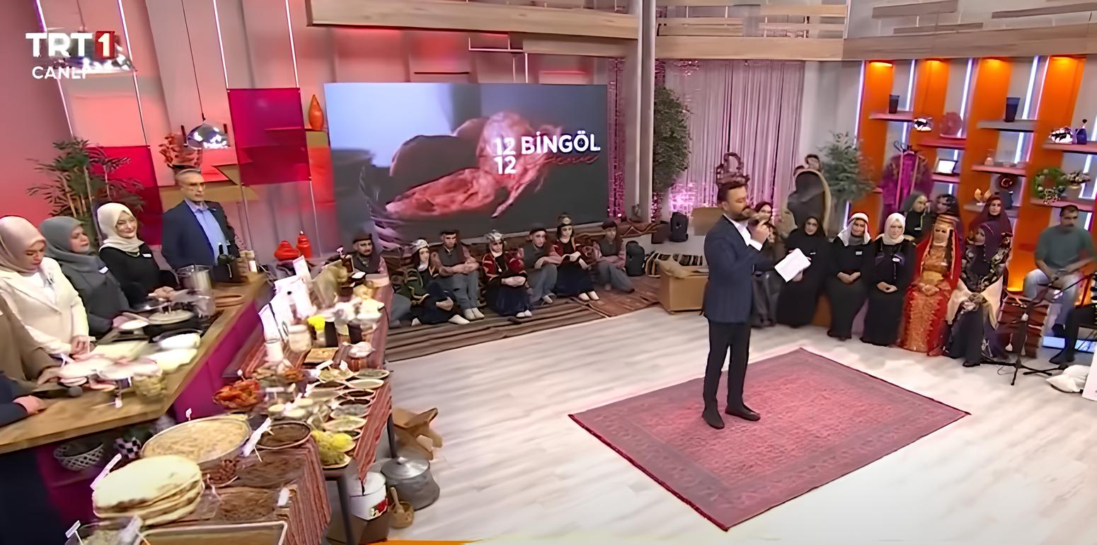Bingöl’ün Tanıtımı Alişan ile TRT-1’de Yayınlandı