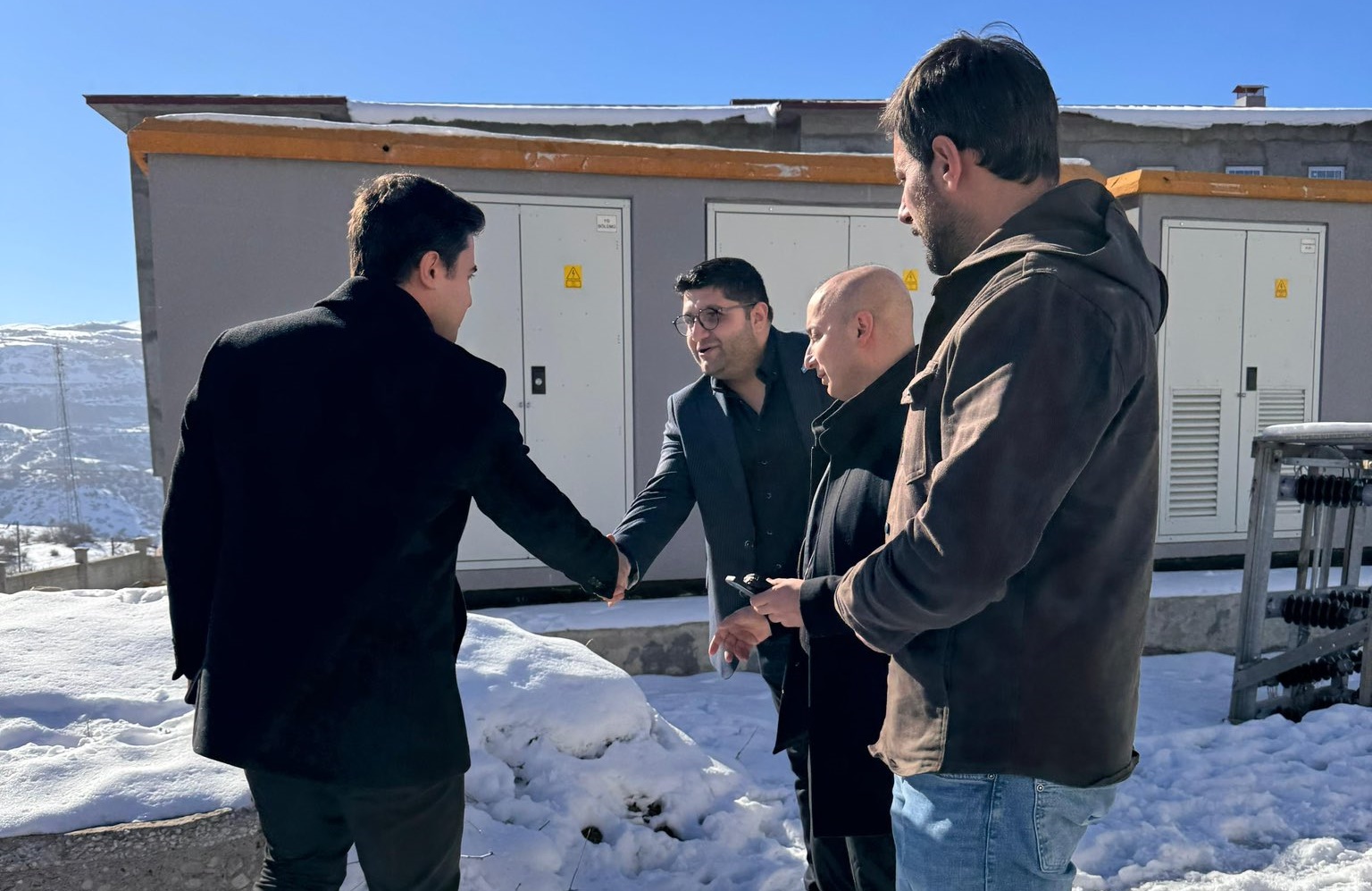 Adaklı’da Yeni Hükümet Konağı İnşaatında İnceleme