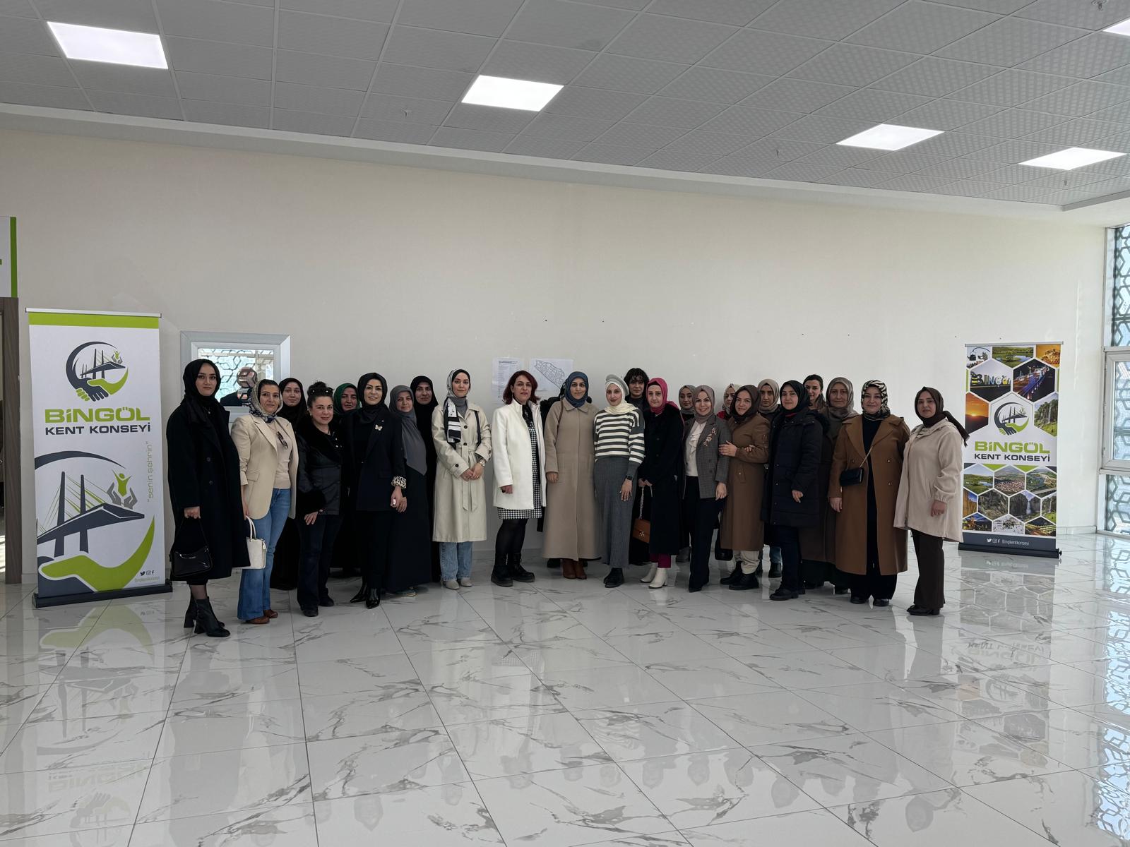 Bingöl Kent Konseyi Kadın Meclisi Kuruldu