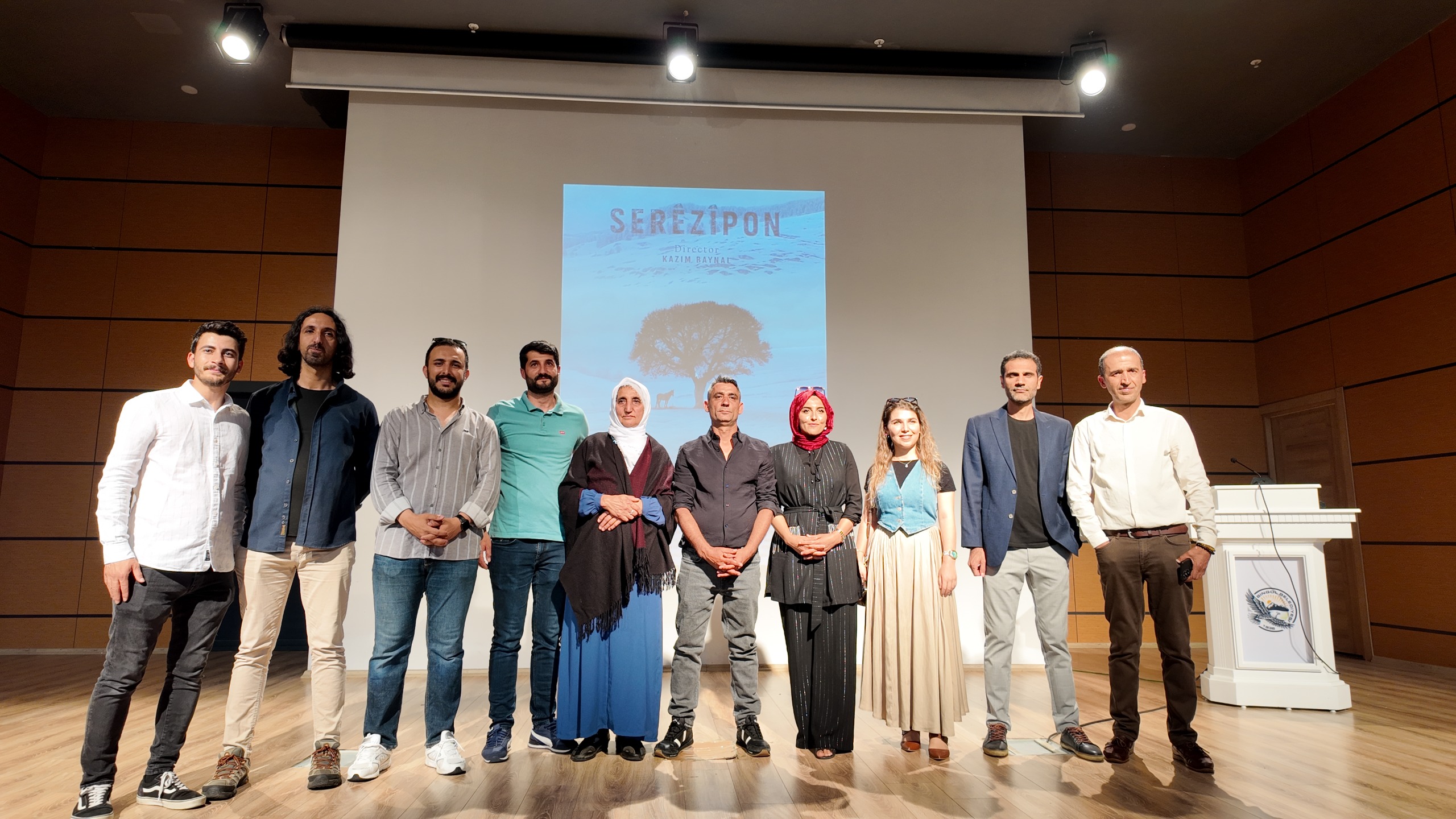 Bingöl’de çekilen Zazaca kısa film “Serêzipon”nun galası yapıldı