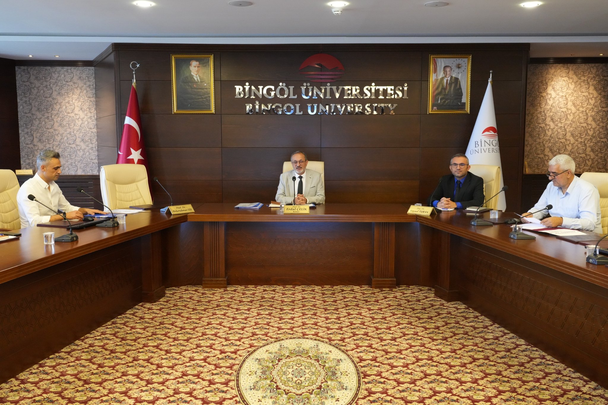 Bingöl Üniversitesi’nde SKS birimiyle değerlendirme toplantısı yapıldı