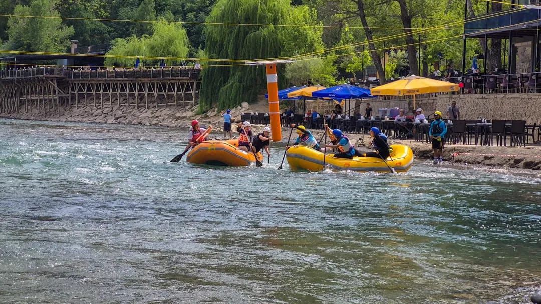 Tunceli’de Bingöl Rüzgârı: Rafting Takımından Derece