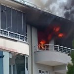 apartman yangını