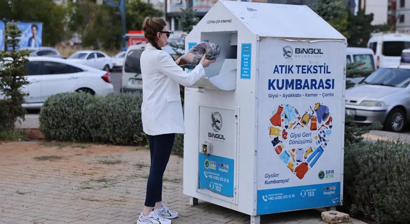 Bingöl’de Tekstil Kumbaralarına 2 Yılda 191 Ton Malzeme Toplandı