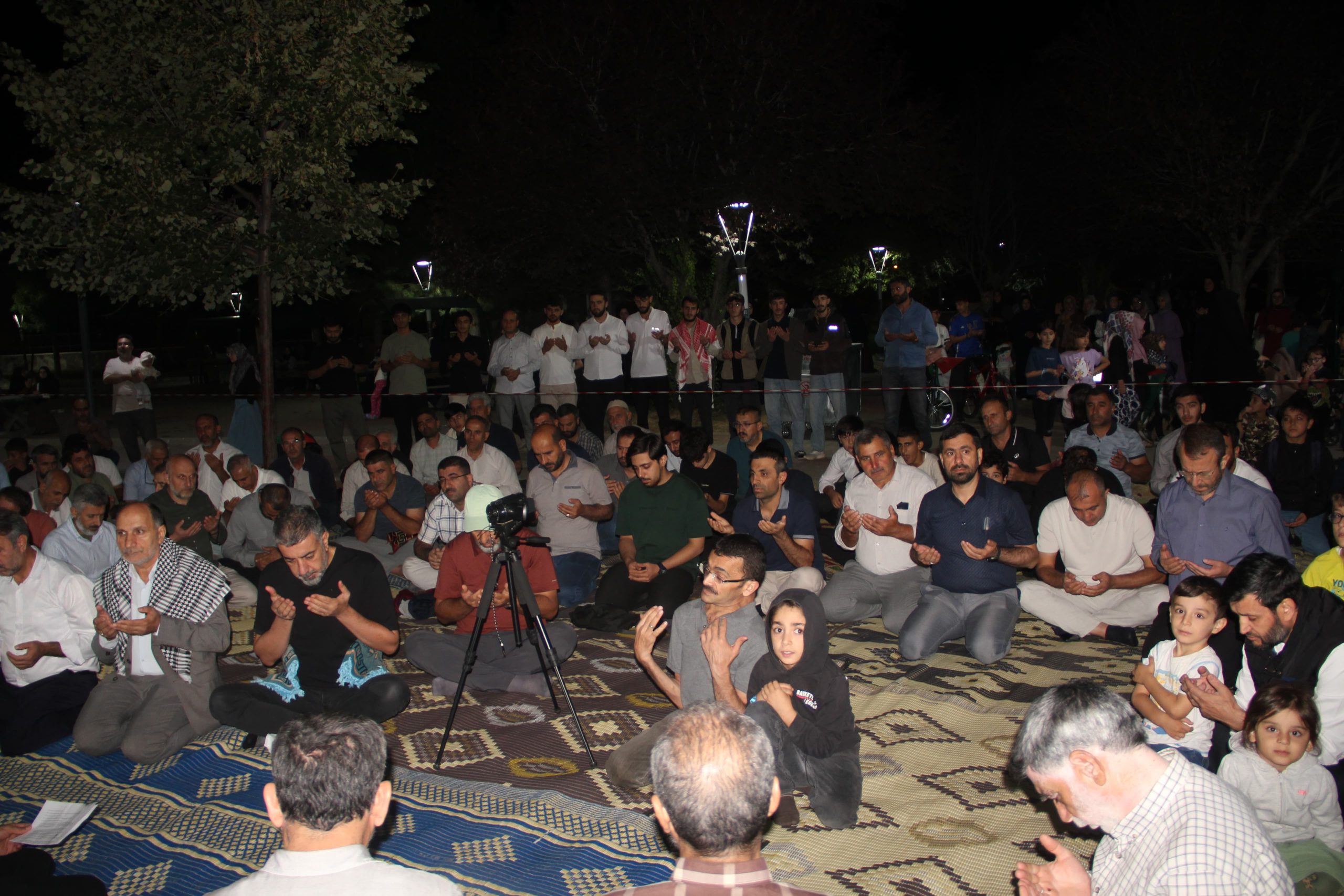 HÜDA PAR Bingöl İl Başkanlığı’ndan “Gazze için Dua” Programı