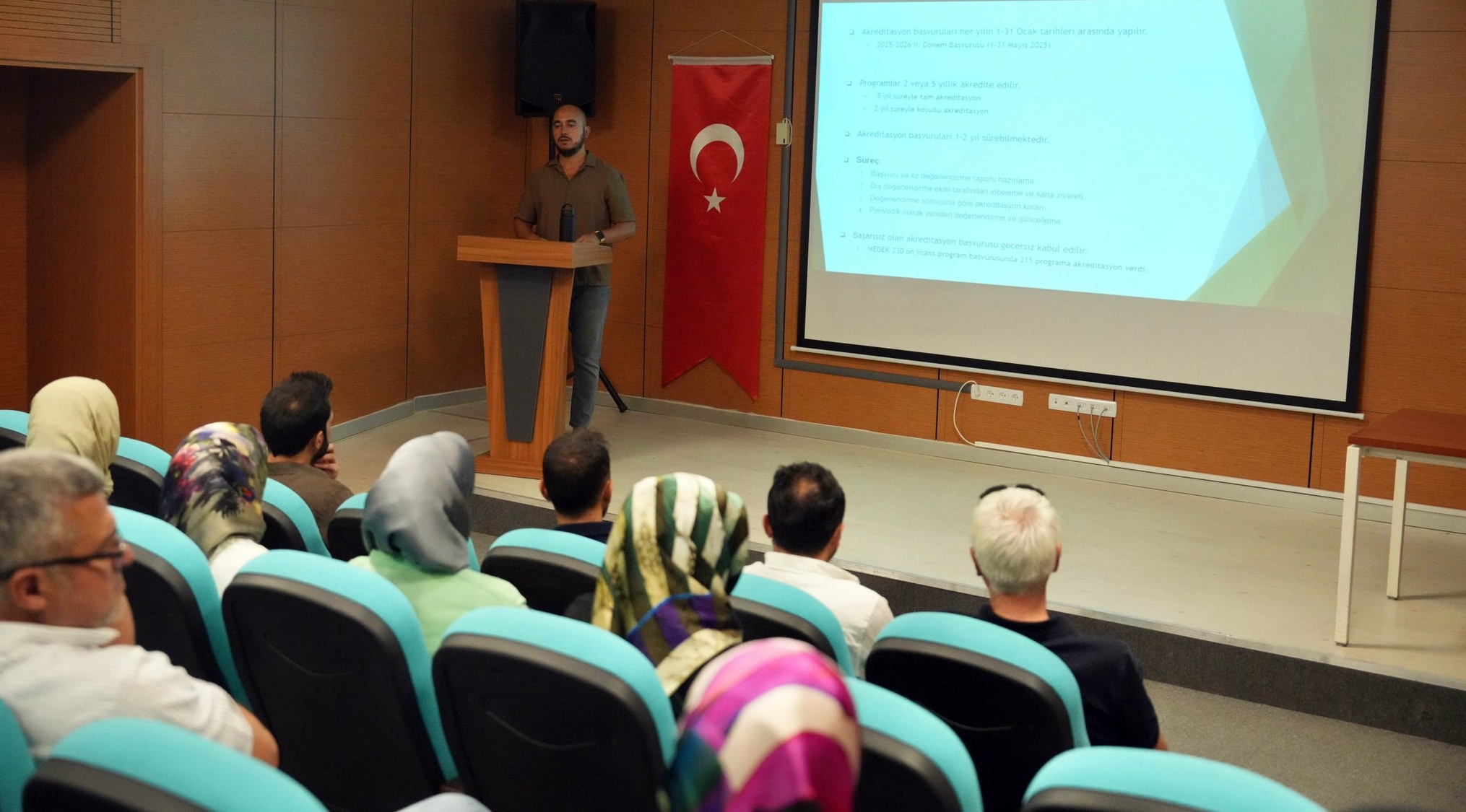 Bingöl Üniversitesi’nde Akreditasyon Eğitimi