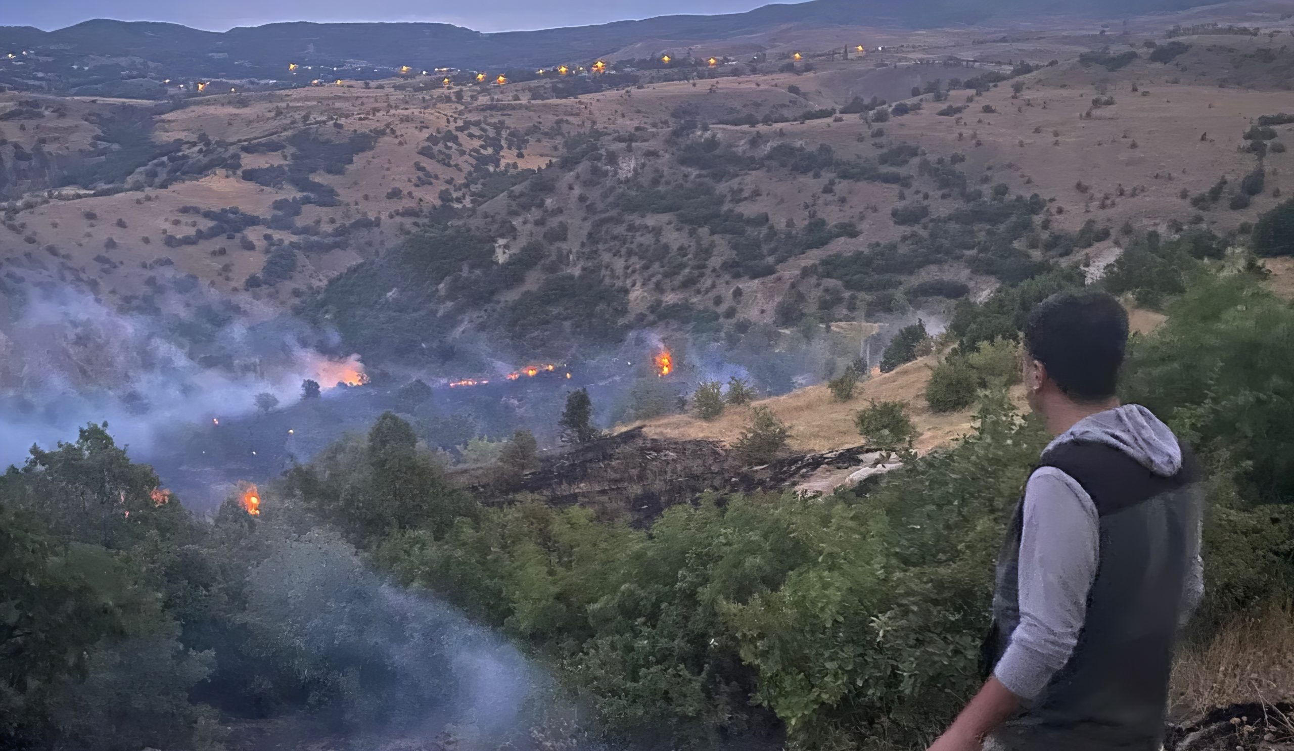 Bingöl’de Orman Yangınları Kontrol Altında