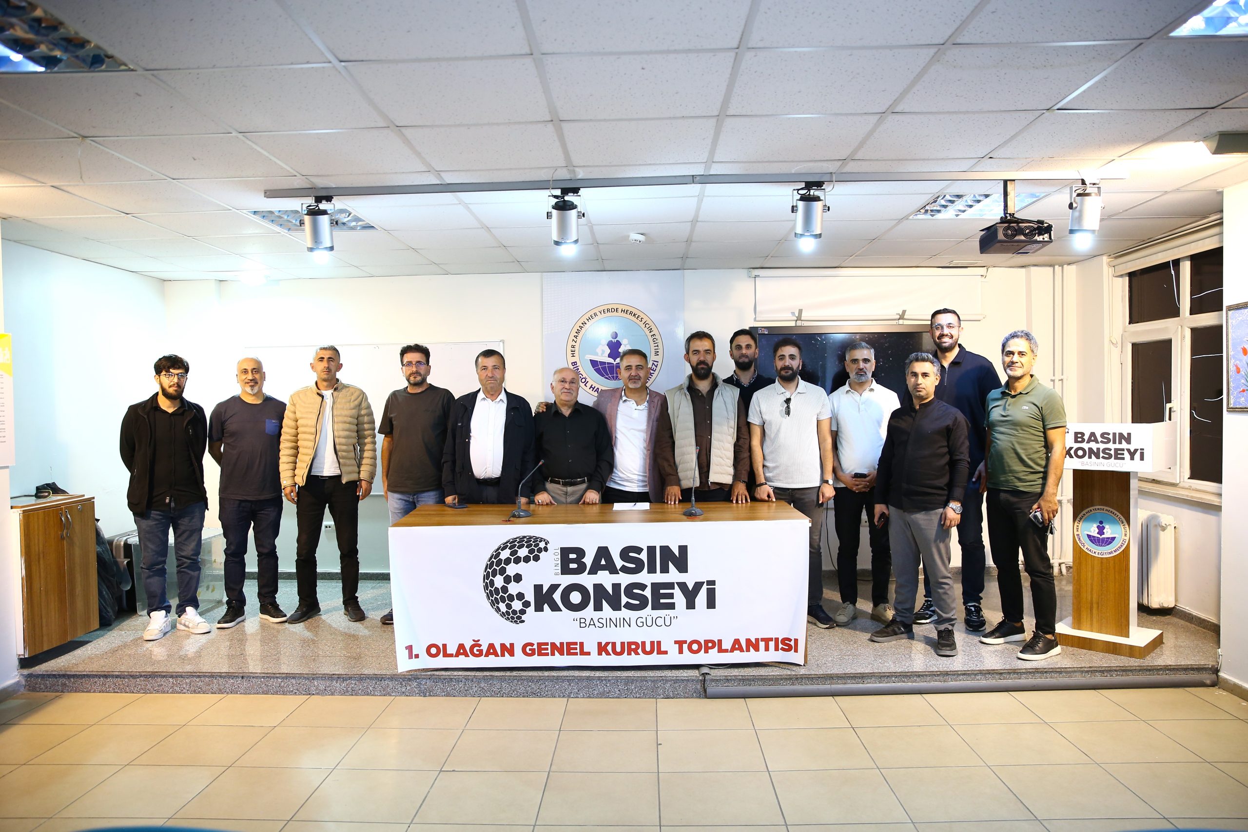Bingöl Basın Konseyi İlk Genel Kurulunu Gerçekleştirdi