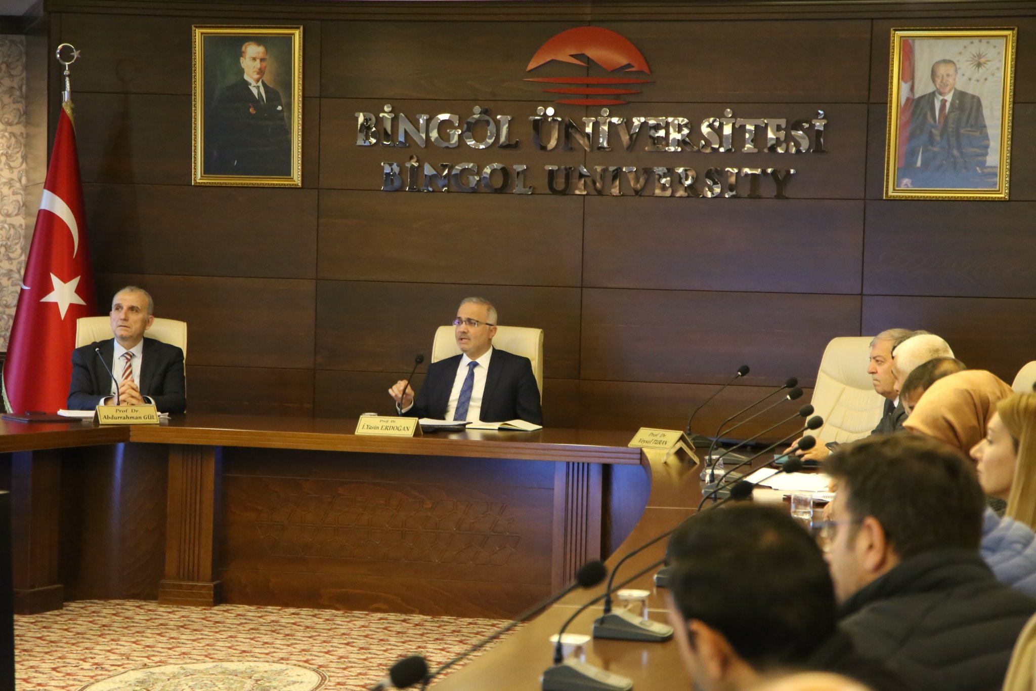 Bingöl Üniversitesi’nde YÖKAK Süreci Değerlendirme Toplantısı Yapıldı