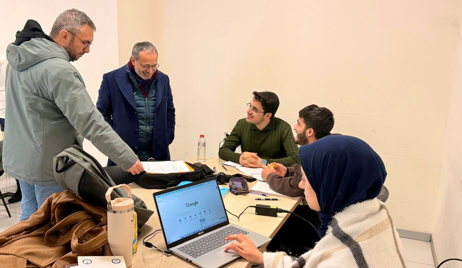Rektör Çelik’ten Öğrencilere Moral Ziyareti