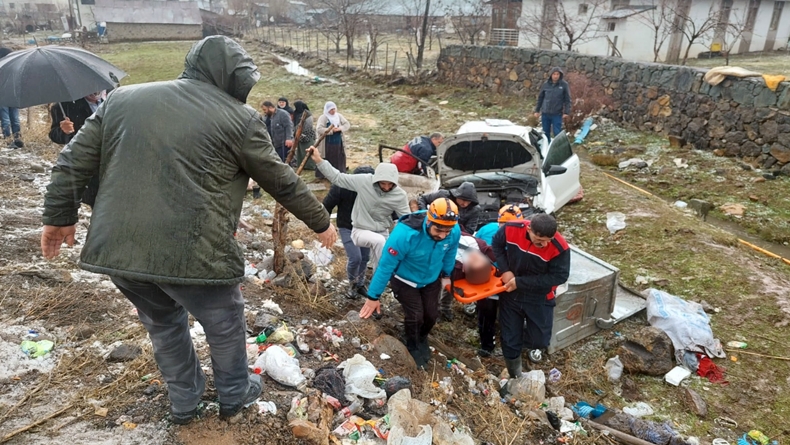 Bingöl-Muş Yolunda Feci Kaza: 7 Yaralı, 1’inin Durumu Ağır