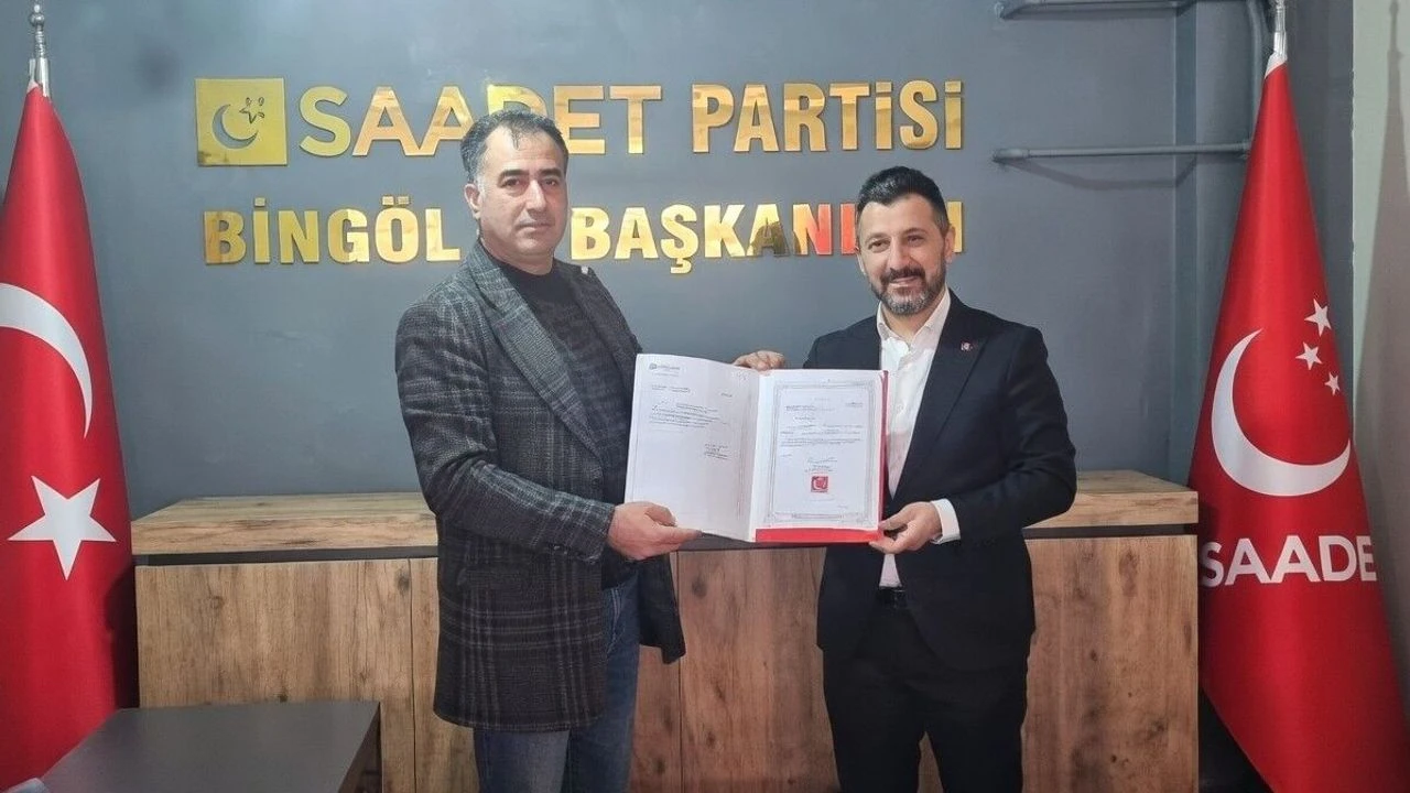 Saadet Partisi Genç İlçe Başkanlığı’na Atama