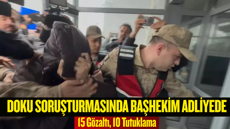 Başhekim Özdemir Adliyeye Sevk Edildi