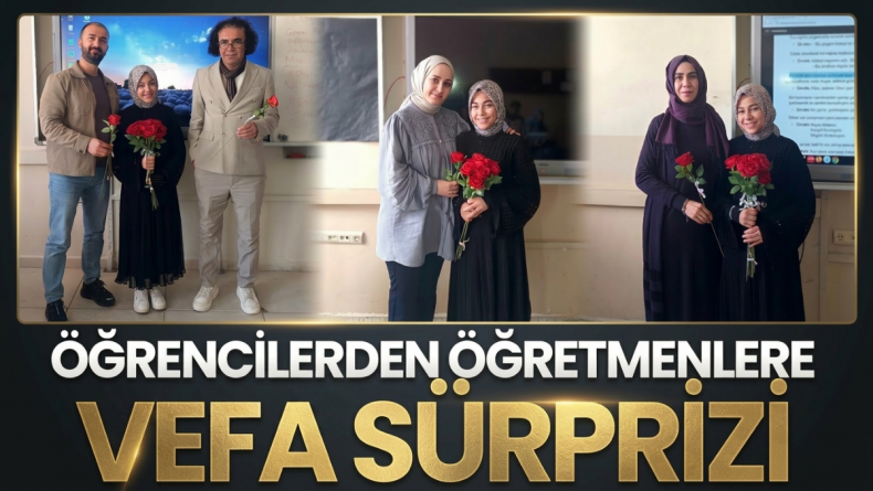 Öğrencilerden Gözyaşartan Sürpriz