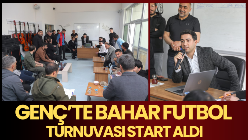 Futbol Heyecanı Genç’te Başladı