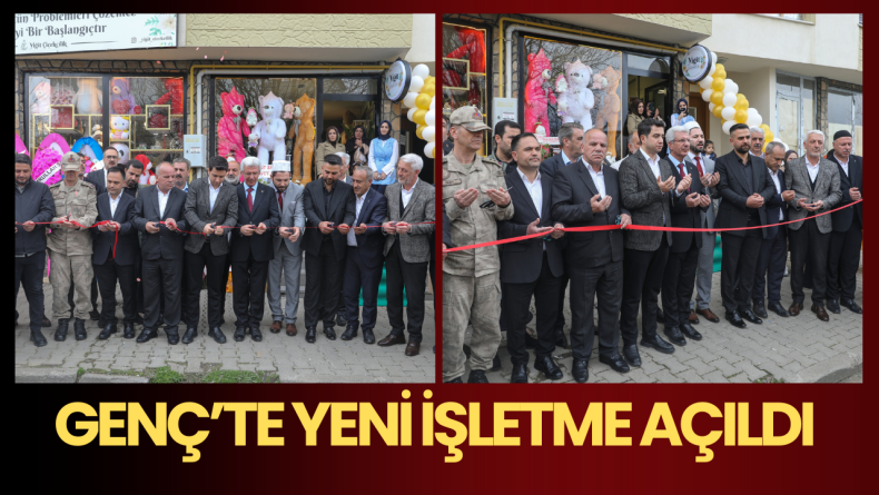 Genç’te Yeni İşletme Açıldı