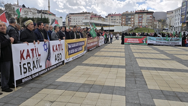 İsrail’in İdam Kararlarına Bingöl’den Tepki
