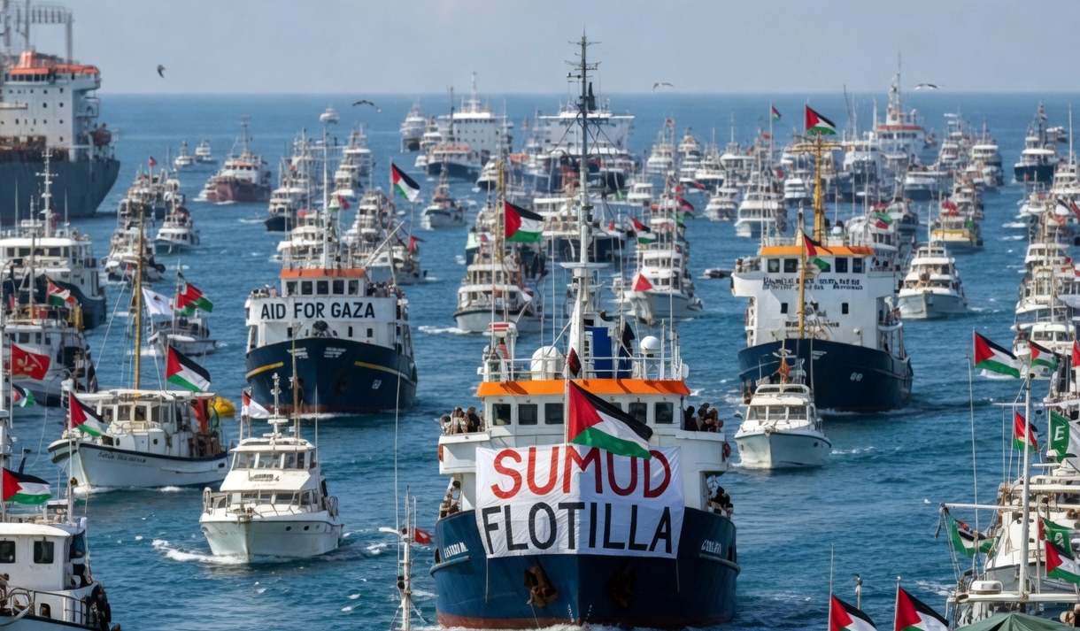 Sumud Filosu’na Uluslararası Sularda İsrail Baskını