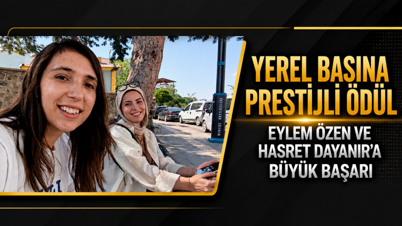Bingöl Kent Haber’e Başarı Ödülü Sevinci
