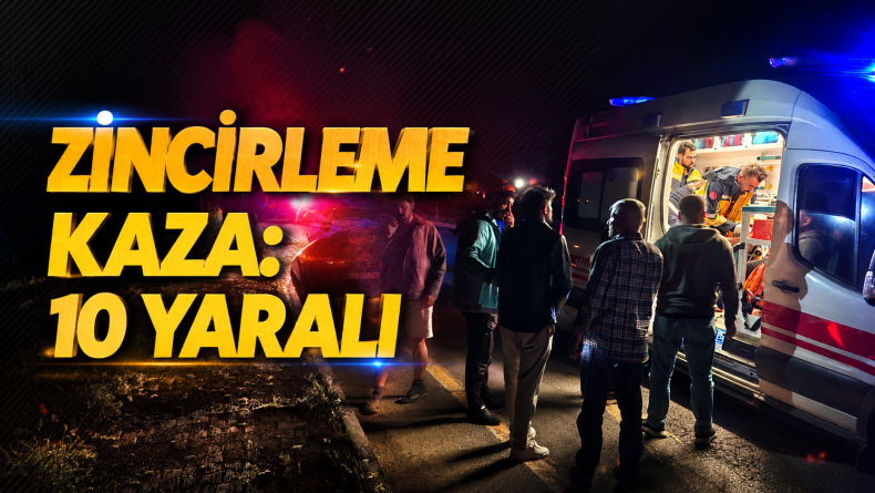 Bingöl-Elazığ Karayolunda Zincirleme Kaza: 10 Yaralı