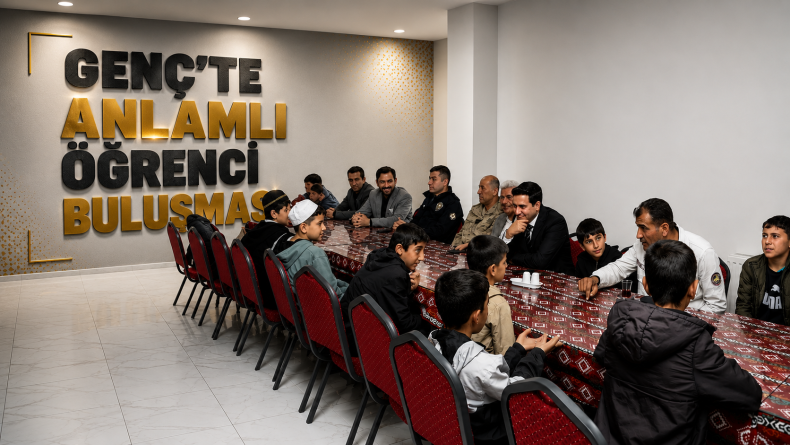 Genç’te Anlamlı Öğrenci Buluşması