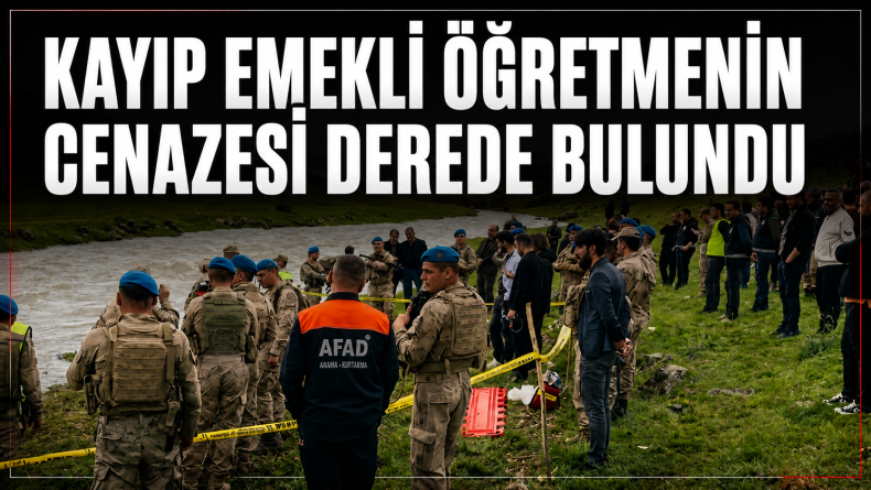 Kayıp Emekli Öğretmenin Cenazesi Derede Bulundu