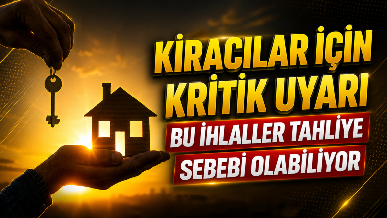 Kiracılar İçin Kritik Uyarı: Bu İhlaller Tahliye Sebebi Olabiliyor