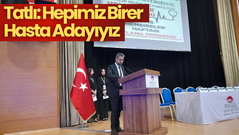 Hemşirelik Sadece Meslek Değil, Bir Sorumluluk