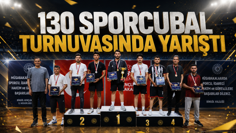 130 Sporcu Bal Turnuvasında Yarıştı