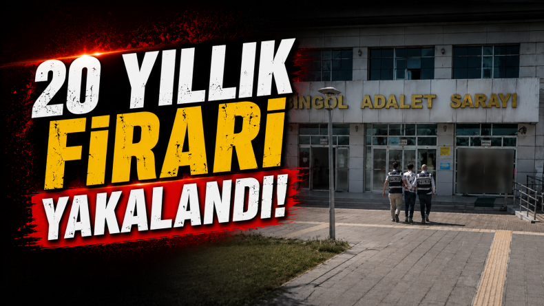 Bingöl’de 20 Yıllık Firari Yakalandı