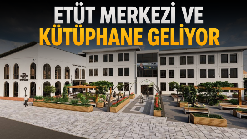 Etüt Merkezi ve Kütüphane Geliyor