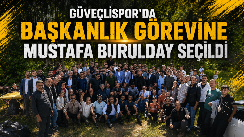 Güveçlispor’da Başkanlık Görevine Mustafa Burulday Seçildi