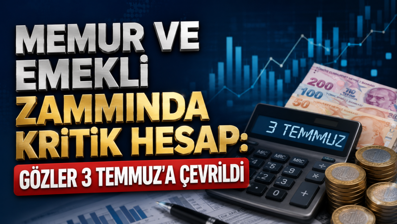 Memur ve Emekli Zammında Kritik Hesap: Gözler 3 Temmuz’a Çevrildi