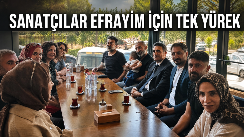 Sanatçılar Efrayim İçin Tek Yürek