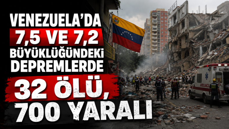 Venezuela İki Büyük Depremle Sarsıldı