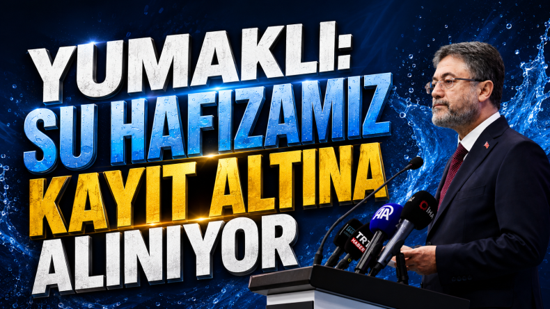 Yumaklı: Türkiye Su Atlası, Su Hafızamızı Kayıt Altına Alıyor