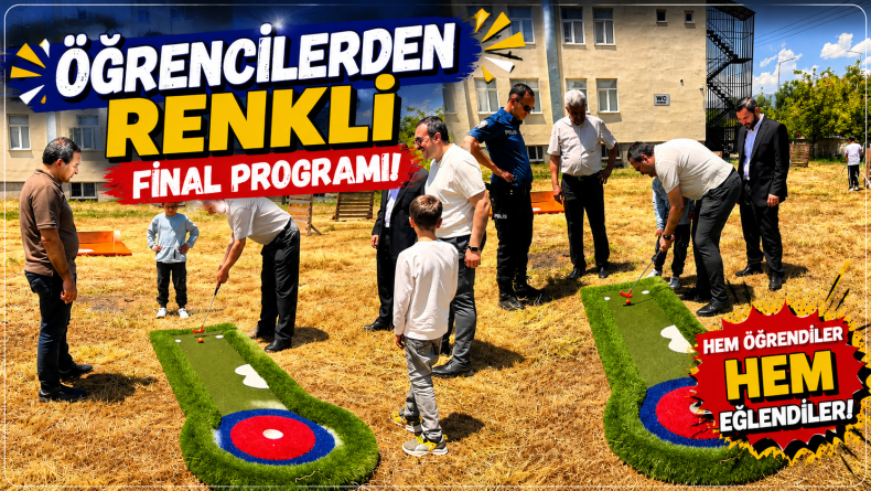 Öğrencilerden Renkli Final Programı