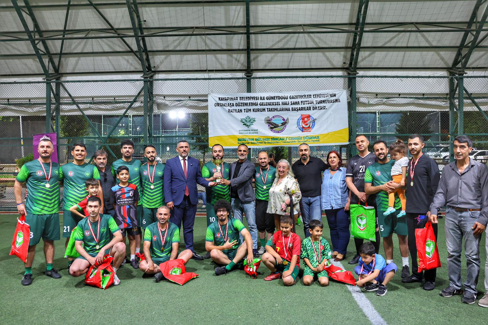Diyarbakır’da Halı Saha Turnuvası Sona Erdi